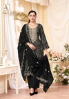 Black Bunny Edition 3 By Alok Suit Viscose Surat Dress Material Wholesale Market
